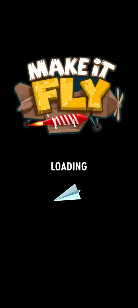 Screenshot of Make It Fly Game